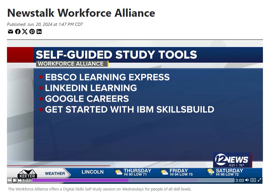 Thumbnail of video talking about selfguided study tools